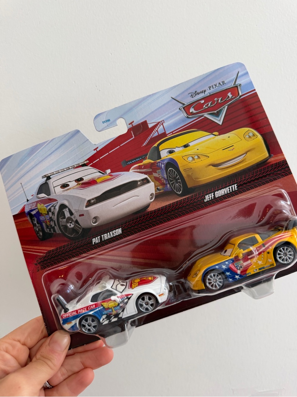 Disney Pixar Cars Pat Traxson & Jeff Corvette 2-Pack